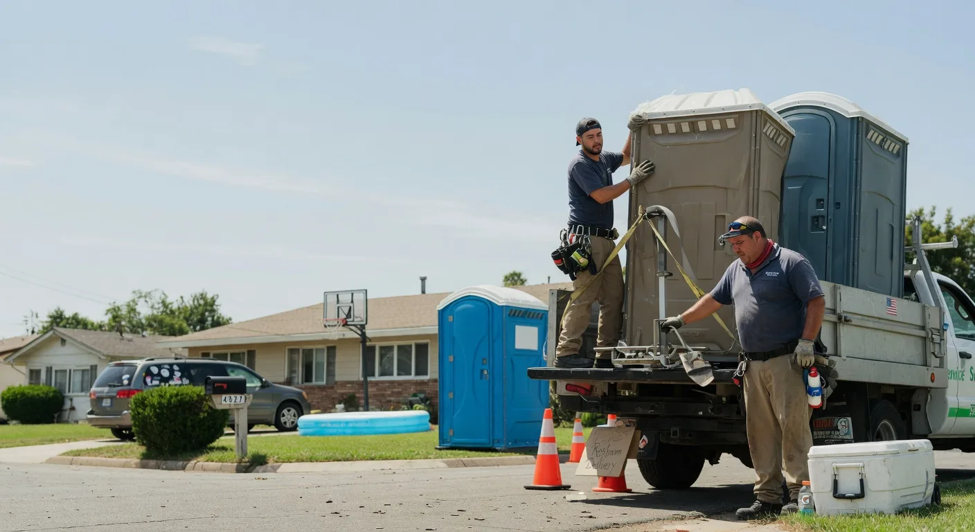Porta Potty Rental in Portland, MI near me