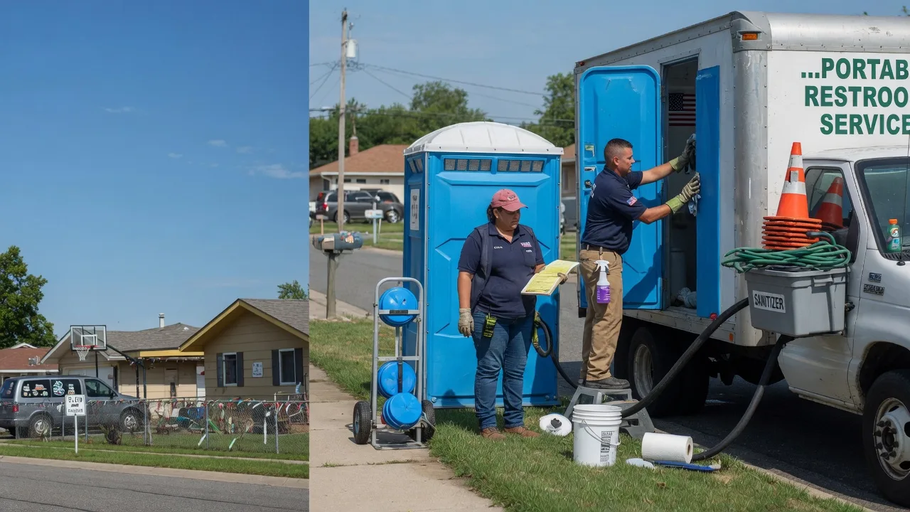 Portable Toilet Rental in Portland, MI near me